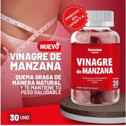 Gomitas De Vinagre De Manzana [Paga al recibir — Sin riesgo]