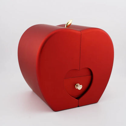 Kit especial San Valentín: Rosa eterna, collar y anillo.