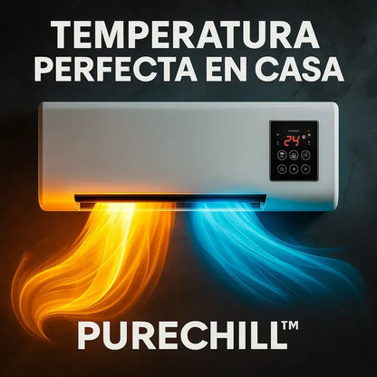 Mini Aire Acondicionado Portátil 2 en 1 - Calienta y Enfría al instante, con Bajo Consumo Energético