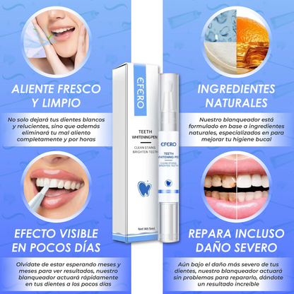 Lápiz BLANQUEADOR DE DIENTES [Compra 1 y llévate 2]